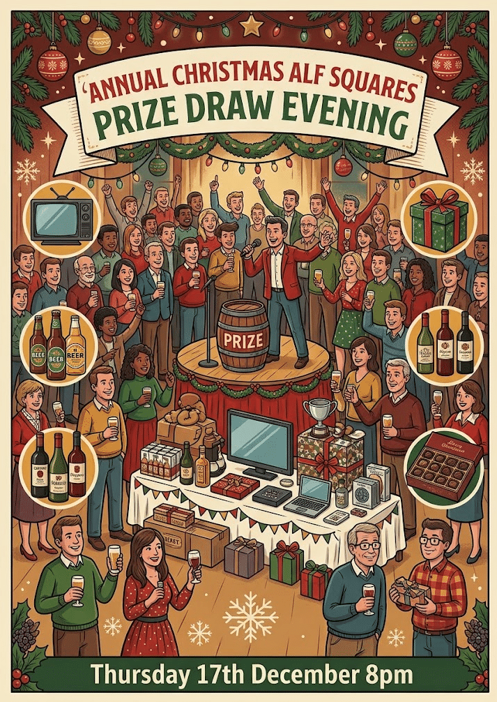 Alf Squares Poster